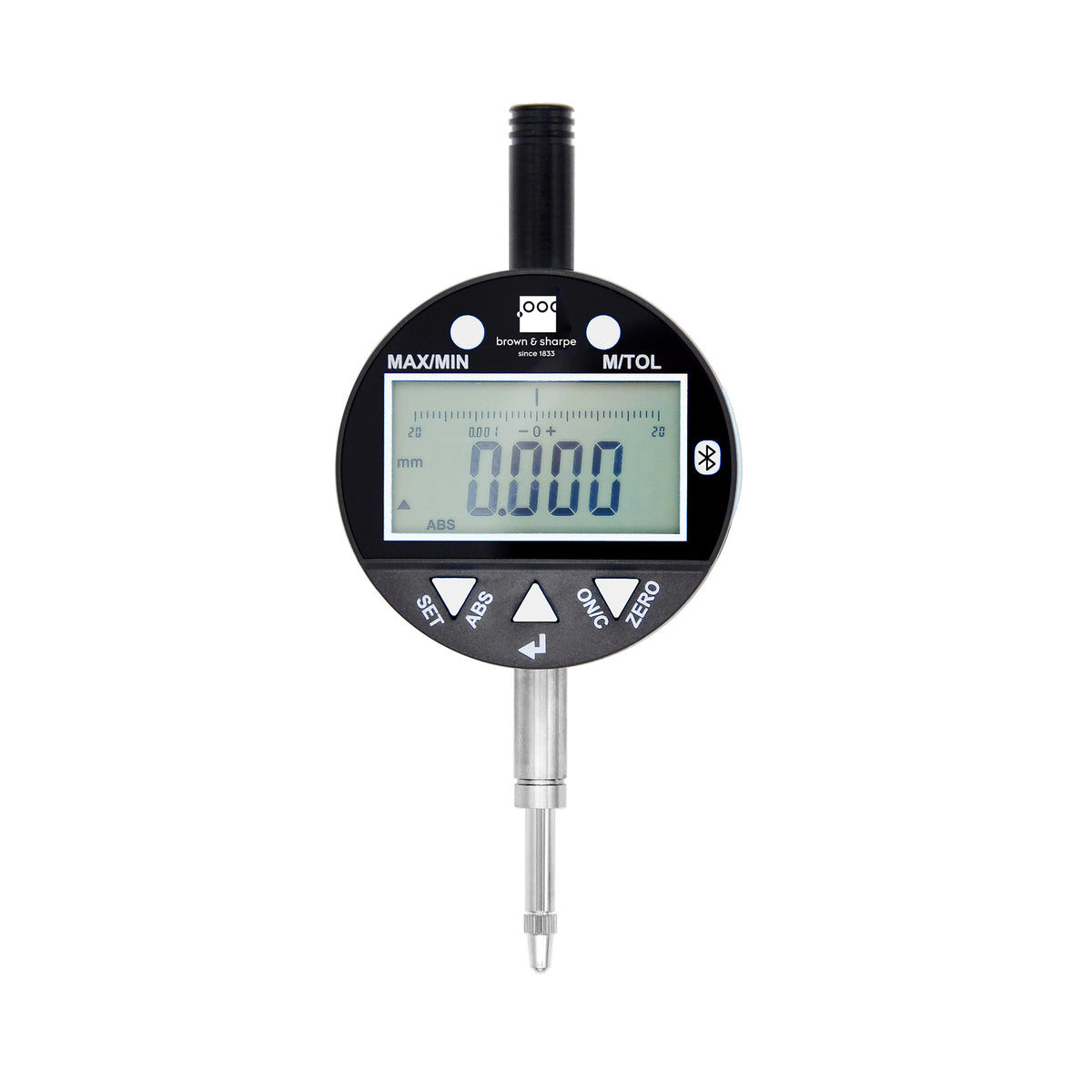 12.7 mm / 0.5 in. Digital Indicator with 0.00005 in. Graduation on white background