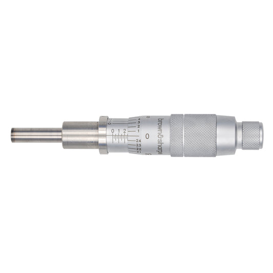 Brown & Sharpe mechanical micrometer head, 0 to 1 in. range