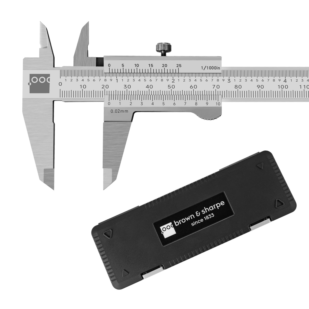 6in./8in./12in. Range Vernier Caliper overall view on white background