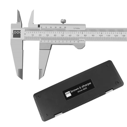 6in./8in./12in. Range Vernier Caliper detail view on white background