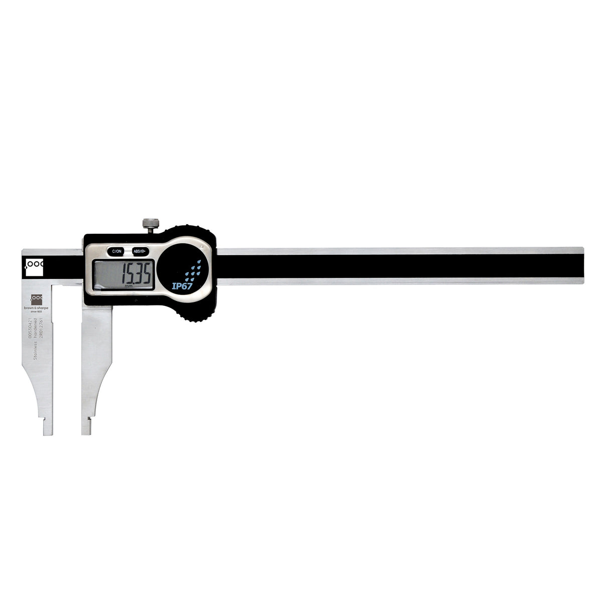 8in. Digital Workshop Caliper IP67 on white background