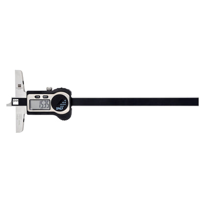 8in. Digital Depth Caliper IP67 on white background