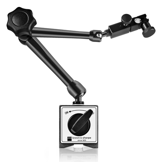 Articulated Support With Magnetic Base on white background