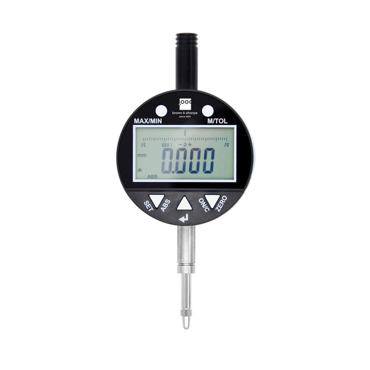 12.7 mm / 0.5 in. Digital Indicator with 0.00005 in. Graduation on white background