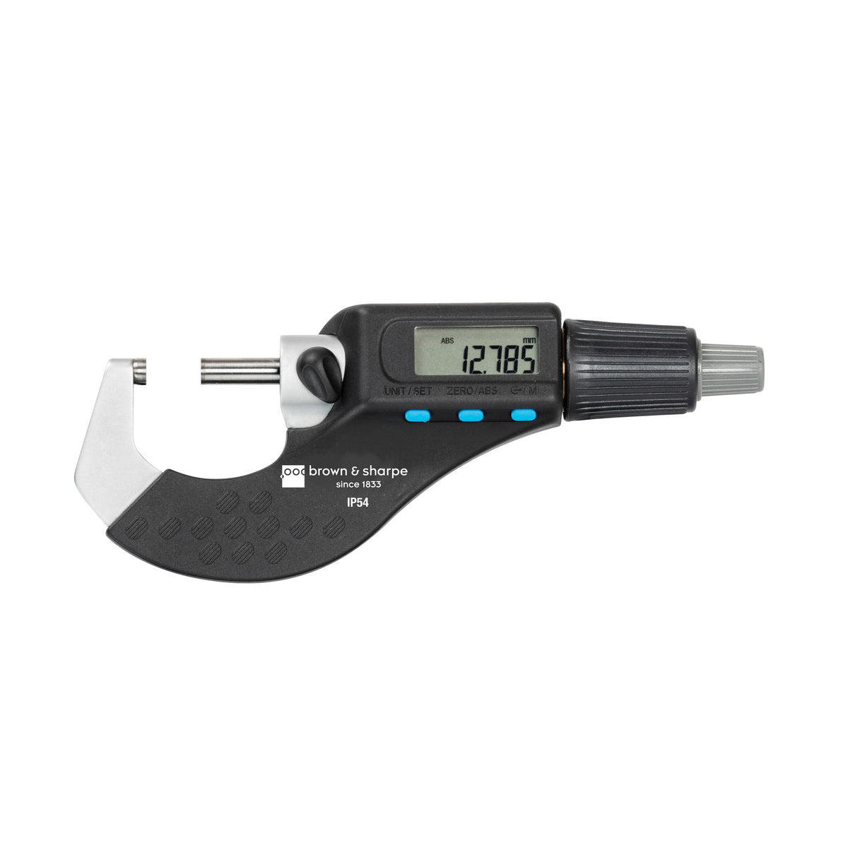0-4 in. / 0-100 mm Digital Outside Micrometer on white background
