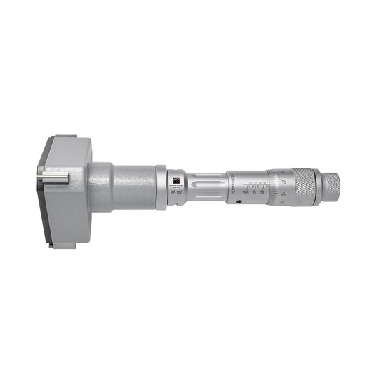 Brown & Sharpe mechanical internal micrometer on white background